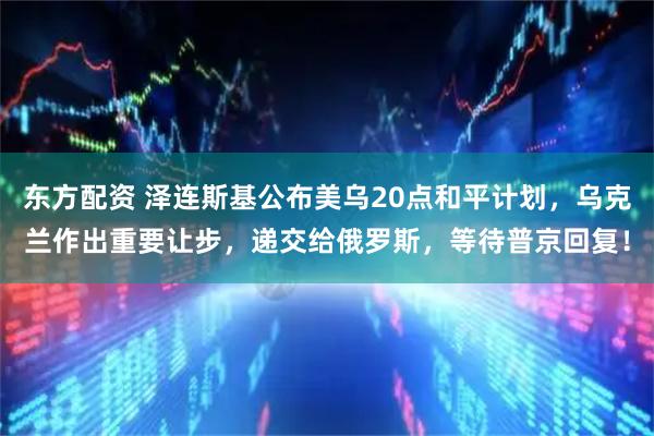 东方配资 泽连斯基公布美乌20点和平计划,乌克兰作出重要让步,递交给俄罗斯,等待普京回复!